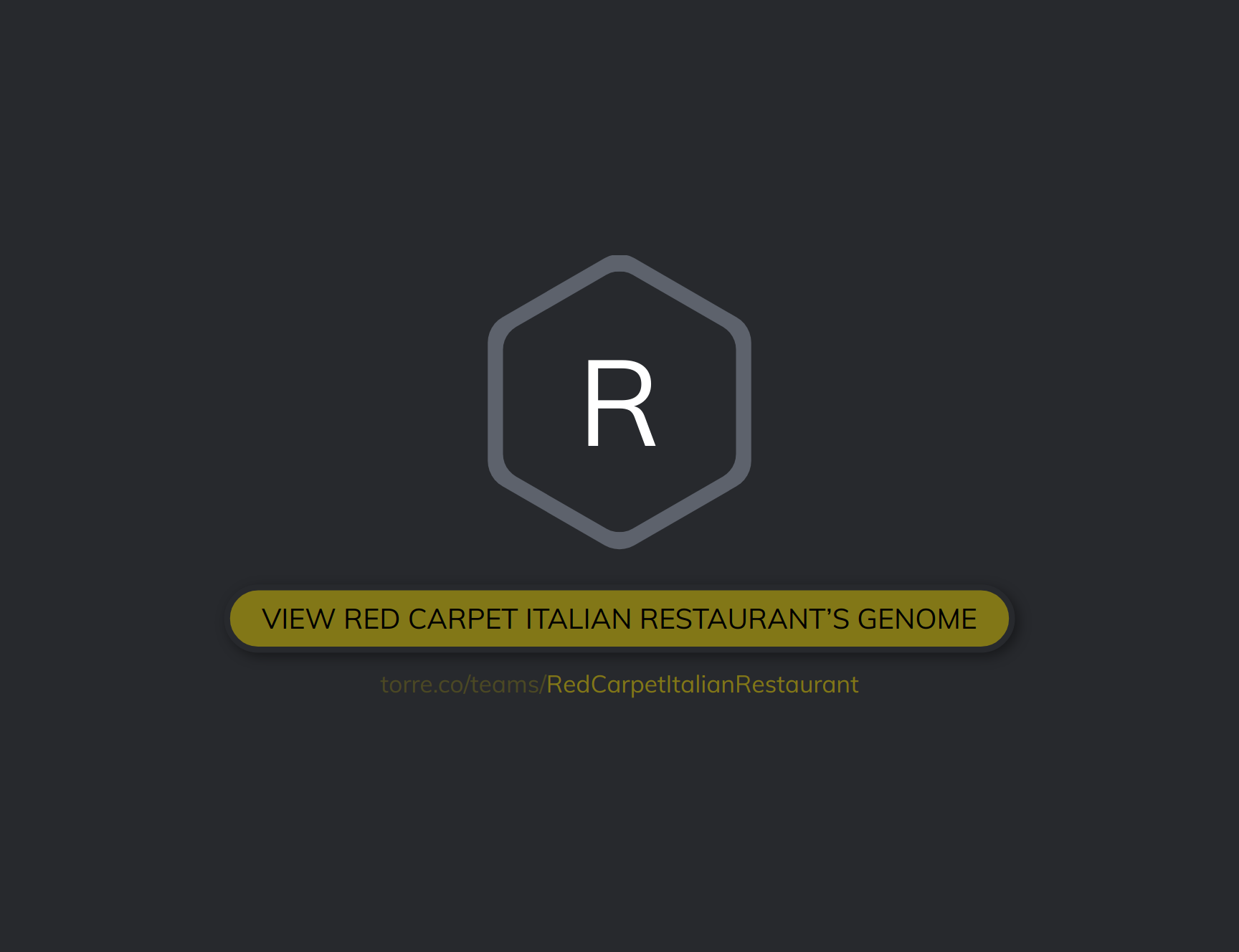 Red Carpet Italian Restaurant Torre