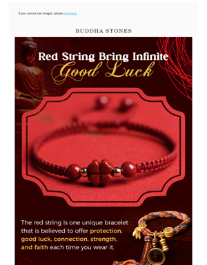 Red String Bring Infinite Good Luck!