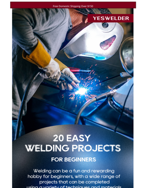 🎉20 Easy Welding DIY Projects For Beginners！