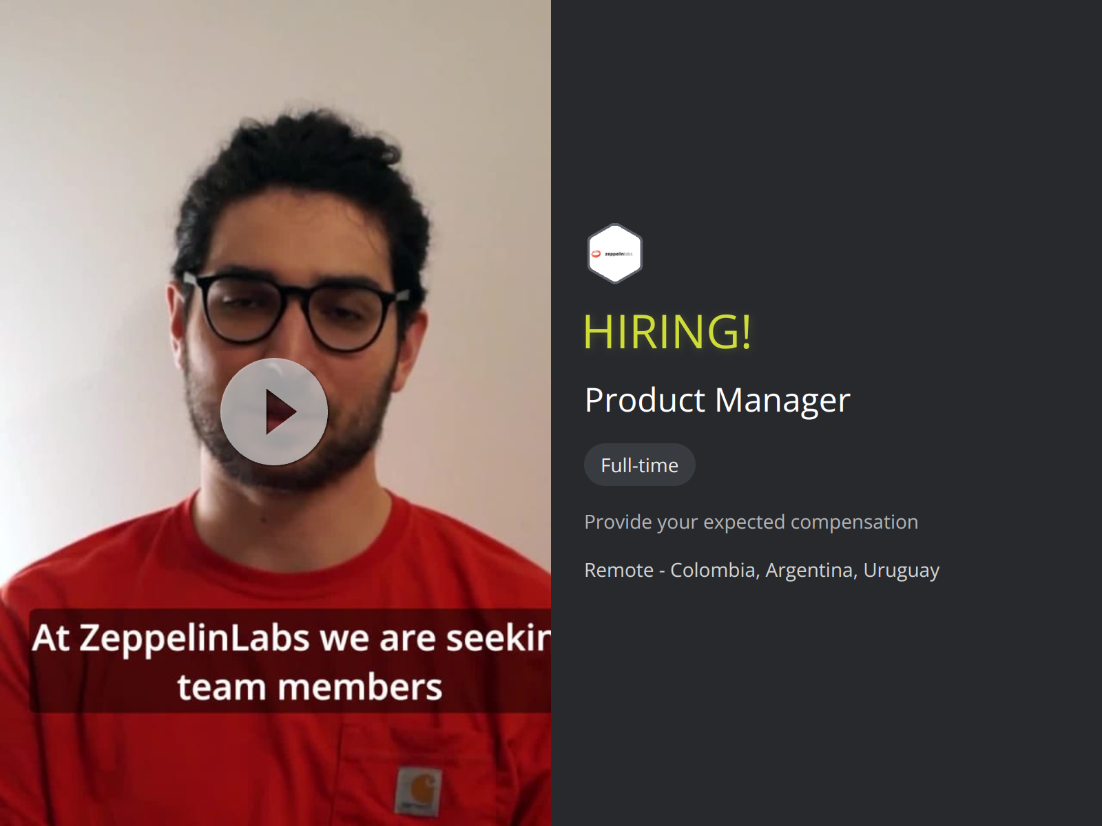 Product Manager at Zeppelin Labs Torre