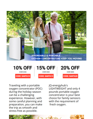 👍Best Portable Oxygen Concentrators For Your Holiday Travel!