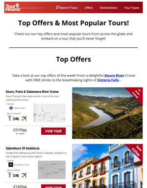 Our Best Offers & Tours Straight To Your Inbox!