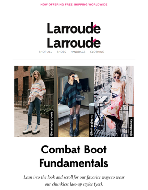 Your Combat Boot Styling Guide