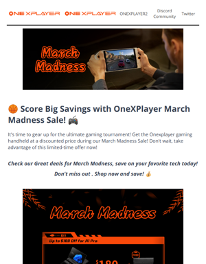 Save Big During Our March Madness Sale! 💰