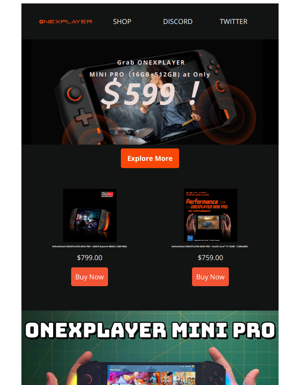 🔥 Don't Miss Out: Grab A Deal On Onexfly Mini Pro Now!