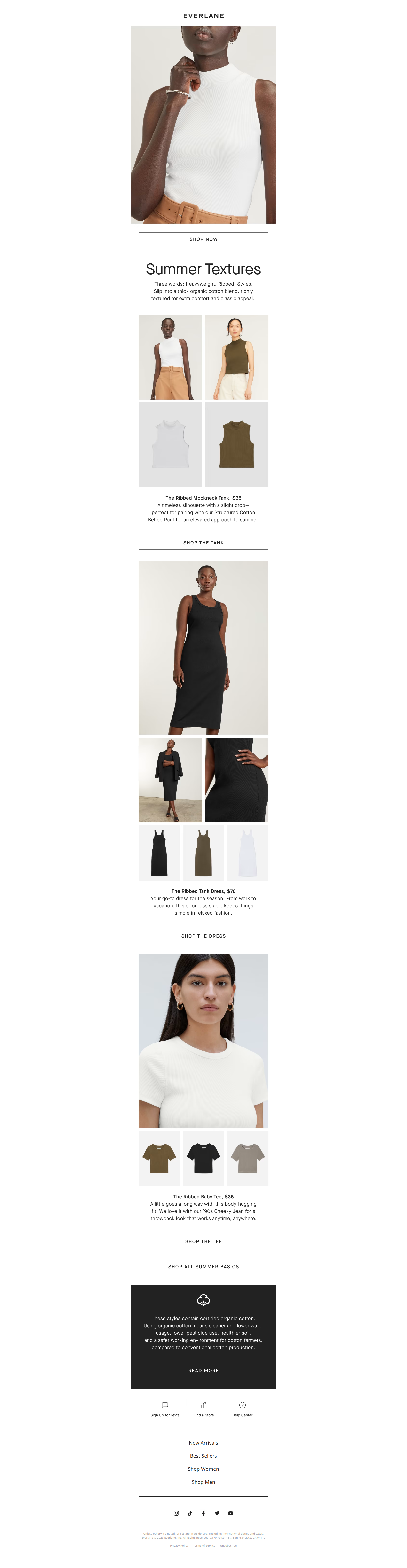 Latest Obsession: Heavyweight Rib - Everlane Newsletter