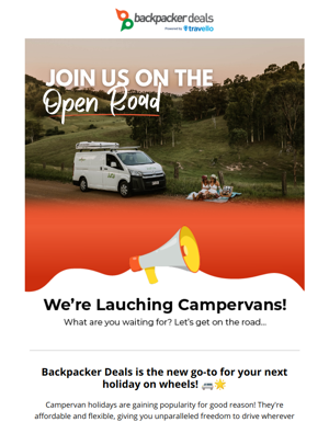 PSA 📣 Campervans Are Here! 😮