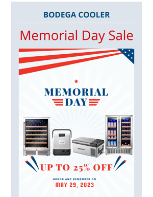 🔥Memorial Day Sale! Up To 25% OFF!