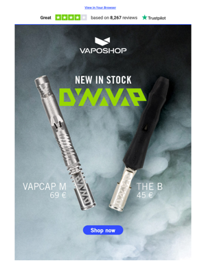 In Stock: Fresh Dynavap Products 💨