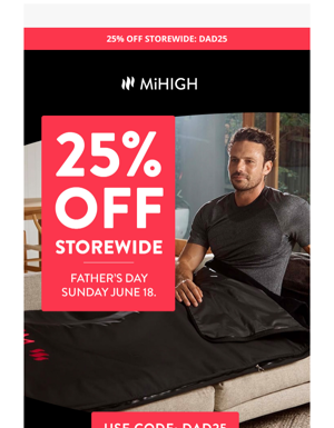 Surprise Dad With 25% Off Storewide! 🎉