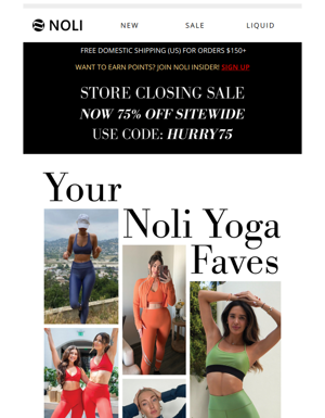 Now 75% Off Sitewide!
