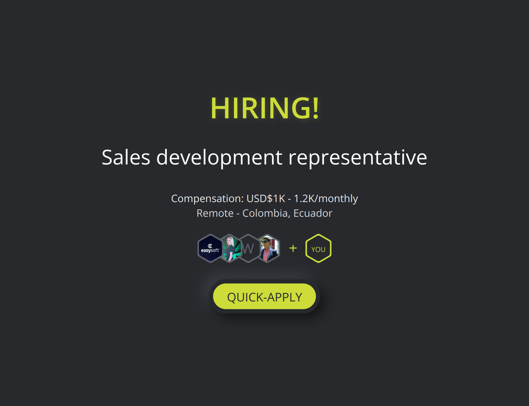 Sales Development Representative