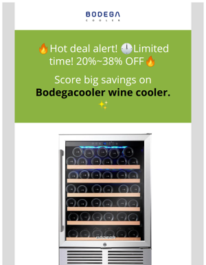 ⏳⚡Lightning Deal On Bodegacooler Wine Cooler✨