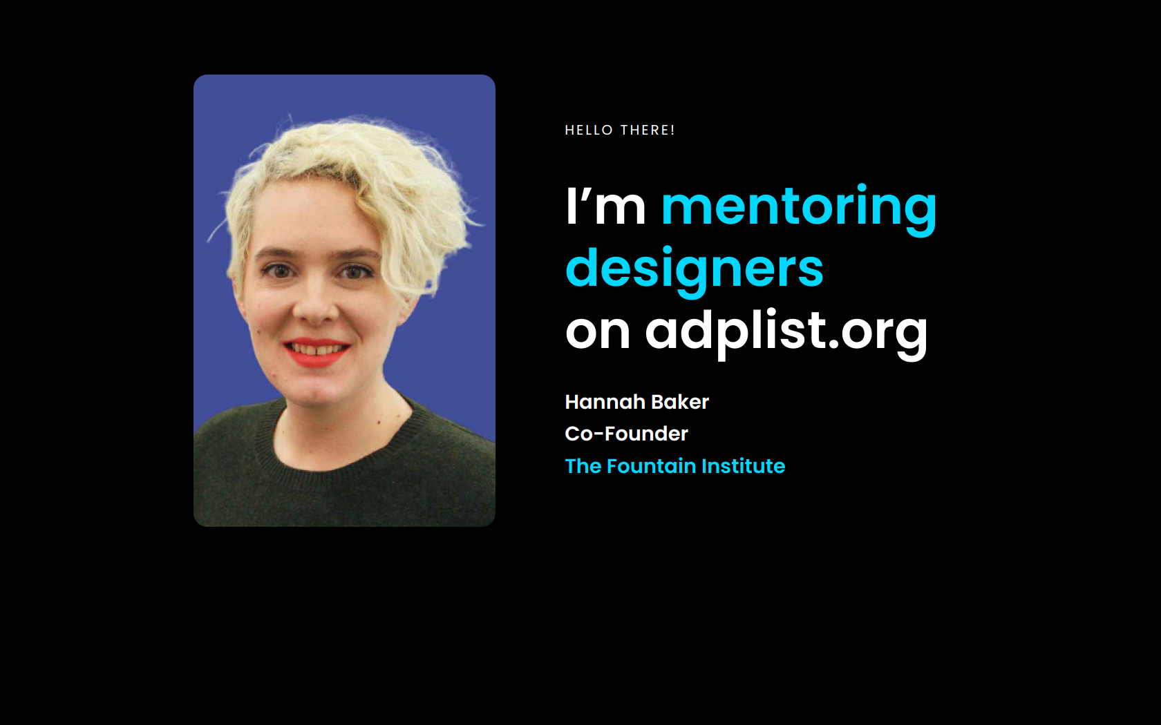 ADPList: Learn from the world's best mentors for free