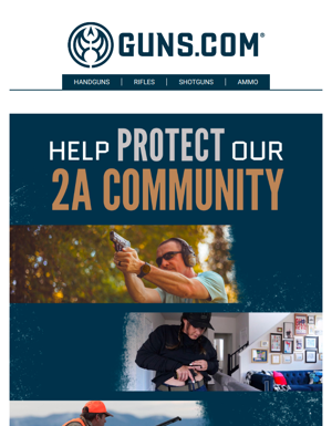 Join Guns.com In The Fight For Gun Owners' Rights