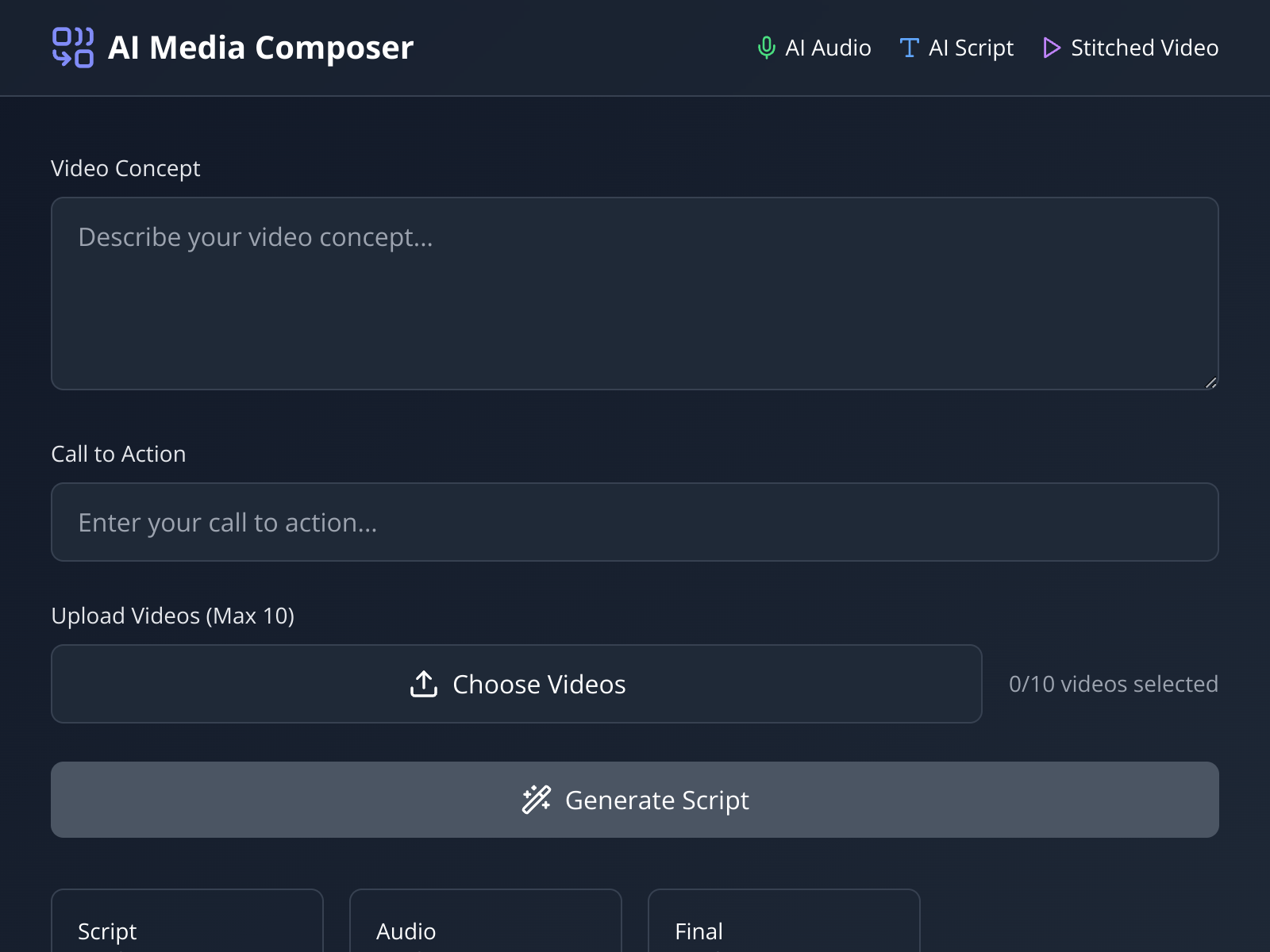 AI Media Composer