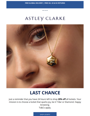 24 Hours Left To Find Your Locket