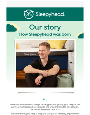 💤 Our Story Behind Better Sleep 💤