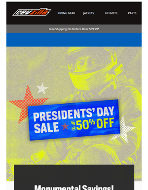 ENDING SOON! Presidents’ Day Sales