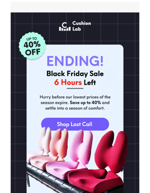 LAST CHANCE: Black Friday Is Ending  ⏰👀