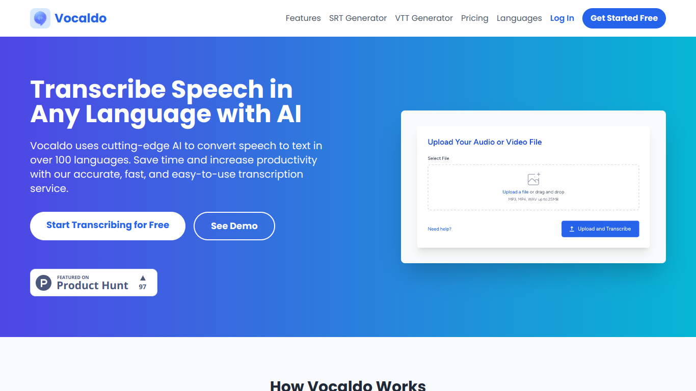 Vocaldo Review