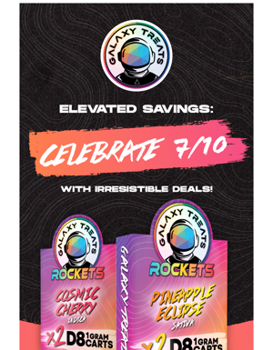 Elevated Savings: Celebrate 7/10 With Irresistible Deals! 🎉
