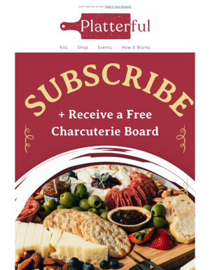 Free Charcuterie Board! 🤩