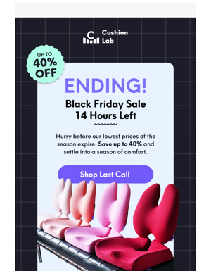 FINAL CALL: Black Friday Savings...We've Launched Something NEW ⏰👀