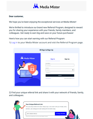 🤝 Introducing Our New Referral Program: Share, Earn & Save With Media Mister!