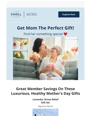 💝 Spoil Mom With Our Best-Selling Wellness Gifts