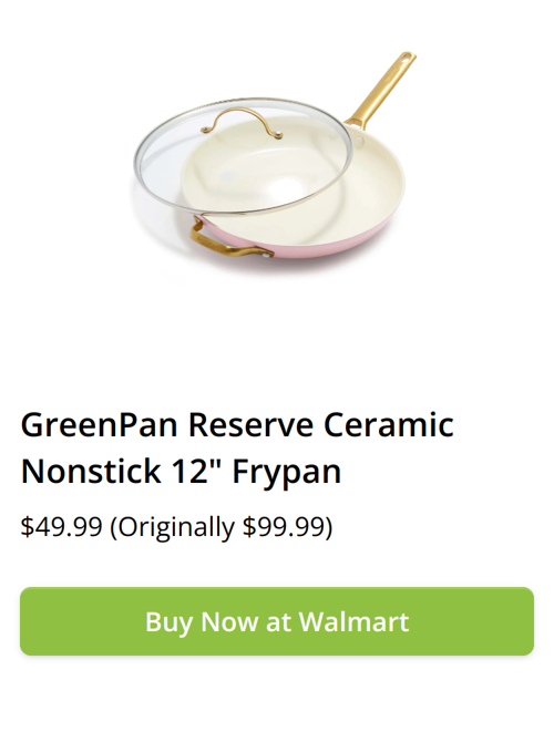 GreenPan Reserve Ceramic Nonstick Frypan