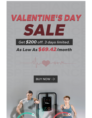 Sweat With Your Sweet Heart: Valentines Special Offer