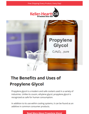 The Benefits And Uses Of Propylene Glycol