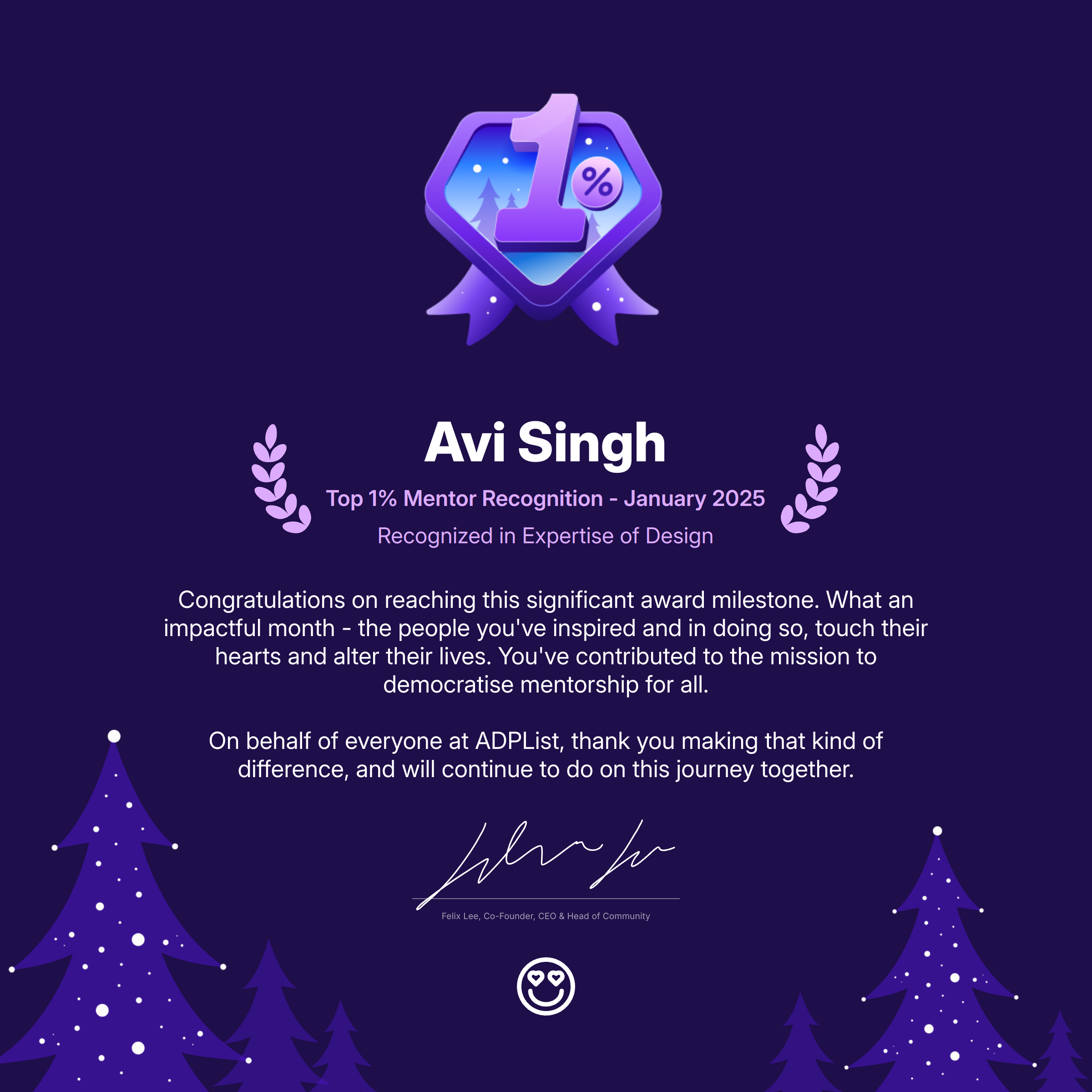 image of certificate