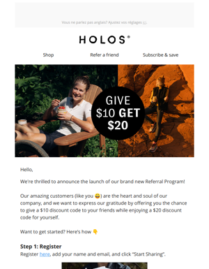 📄 A Step-by-step Guide To Become A HOLOS Referral Champion