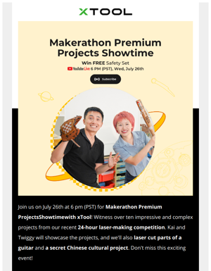 Fresh F1 Stock Available! See XTool Makerathon Projects Live In Action 🔥