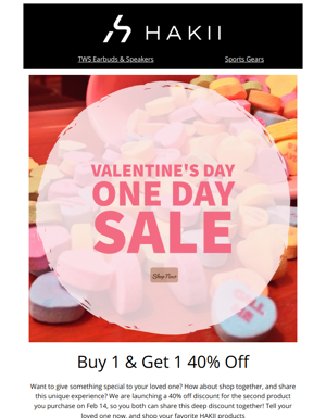 Shop Together & Share A Special Valentine's Day