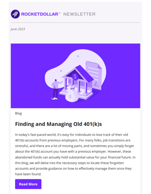 [Newsletter] Finding And Managing Old 401(k)s,  Bitcoin Mining In An IRA, Alternative Investing Course, And More!