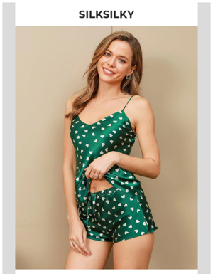 35% & Extra $10 The BestSelling Silk Camisole Sets