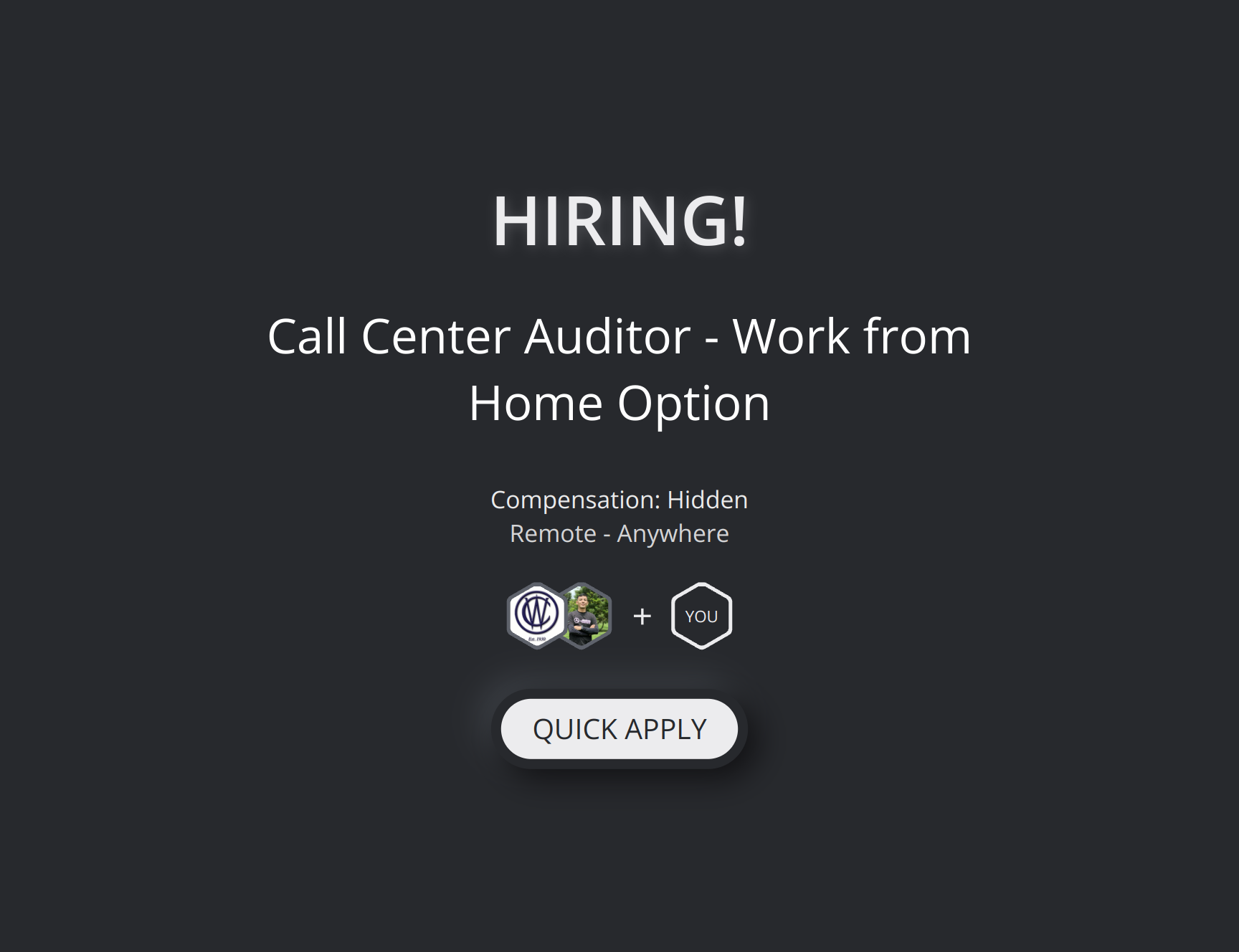 call center auditor