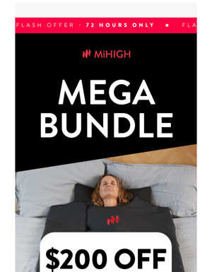 MEGA Sale On Now 👉 $200 OFF