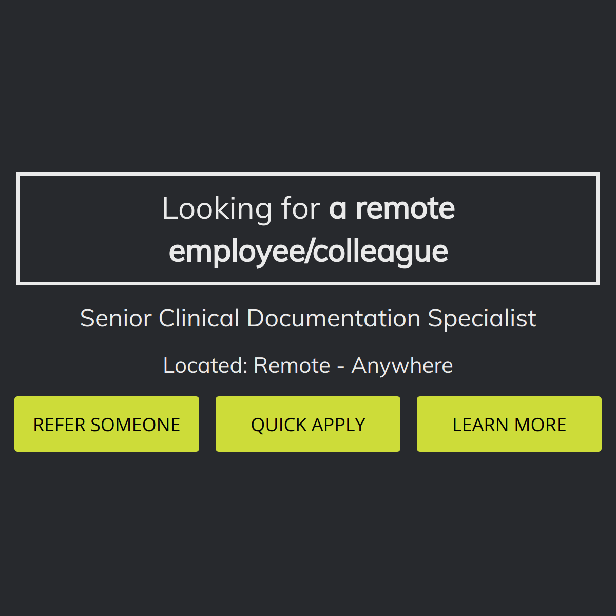 remote-job-senior-clinical-documentation-specialist