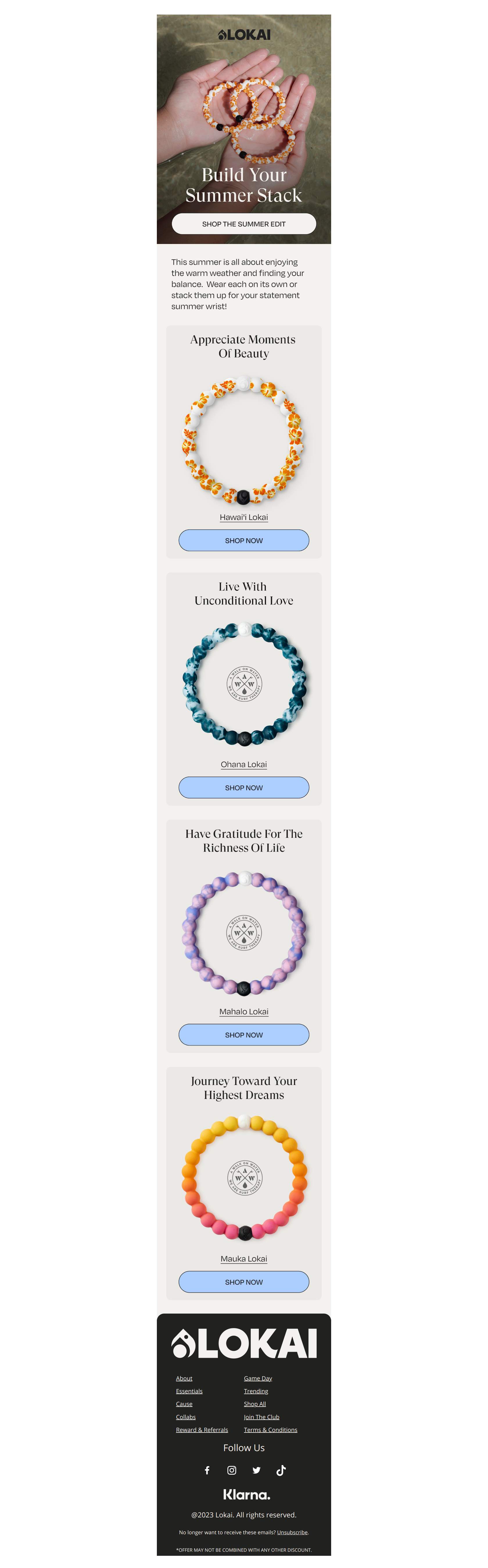 Build Your Summer Stack 🌞 - Lokai Newsletter