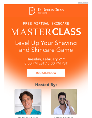 Join Our Masterclass: Level Up Your Shaving And Skincare Game
