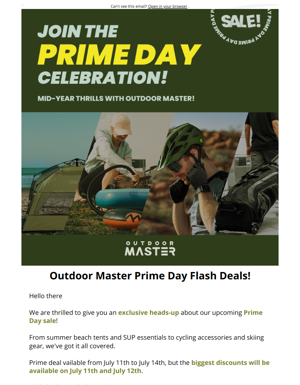 Don't Miss Out: 48-hr Prime Day Flash Sale!