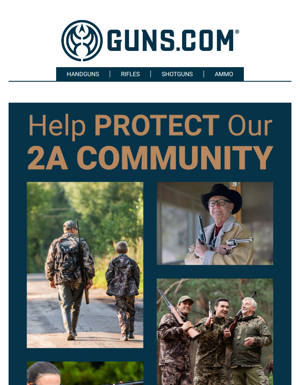 Help Guns.com Protect Our 2A Community!