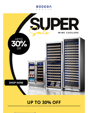 🔥Save Up To 30% OFF On Wine Coolers!