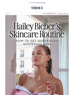 Exclusive Look: Hailey Bieber’s Skincare Routine ✨
