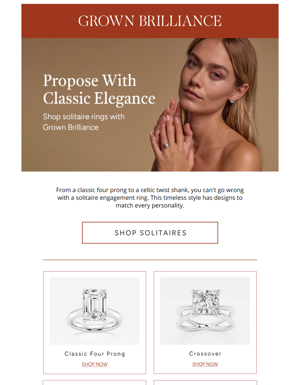 This Solitaire Style Will Make Her Say “I Do”