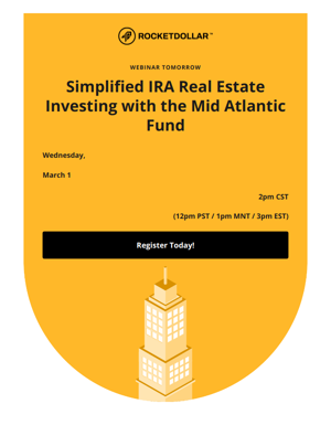 [Webinar Tomorrow] How To Invest In Real Estate Secured Passive Investments Through Mid Atlantic.